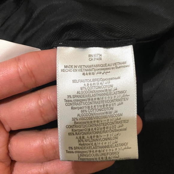 BCBGMAXAZRIA Shawl collar cropped brown cheetah/ feather print blazer - Picture 16 of 16